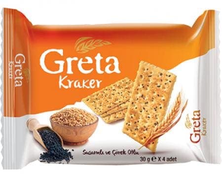 Şölen Greta Susam ve Çörek Otlu Kraker 30x4gr