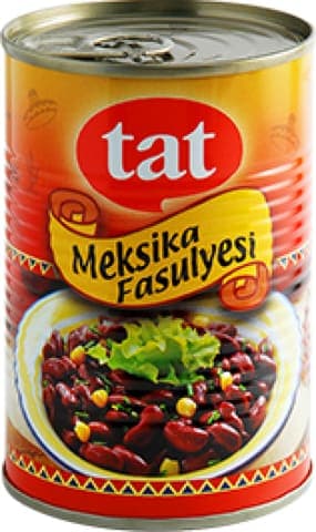 Tat Haşlanmış Meksika Fasulyesi 410 gr