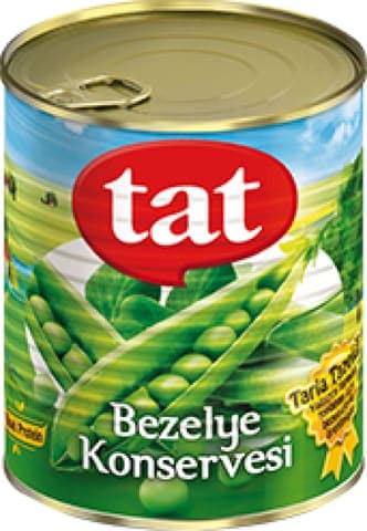 Tat Konserve Bezelye 830 gr