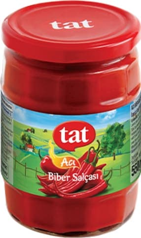 Tat Acı Biber Salçası 550 gr