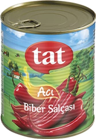 Tat Acı Biber Salçası 810 gr