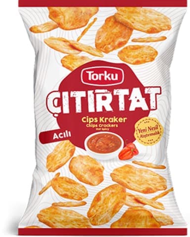 Torku Çıtırtat Acı Cips Kraker 60 gr