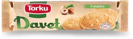 Torku Davet Fındıklı Bisküvi 82 gr