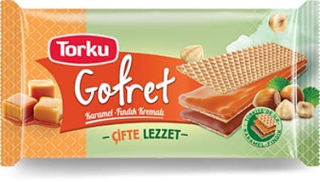 Torku Gofret Karamel-Fındık Kreması 40 gr