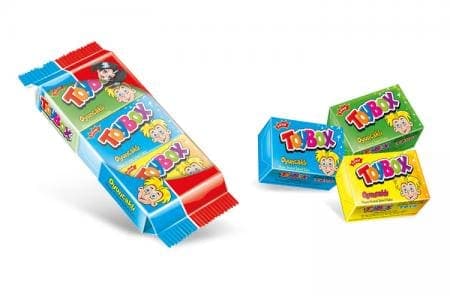 Toybox Meyve Aromalı Şekerli Sakız Oyuncak Sakız 3'lü