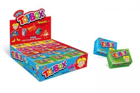 Toybox Meyve Aromalı Şekerli Sakız Oyuncak Sakız 30 adet