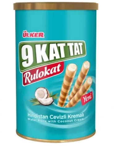 Ülker 9 Kat Tat Ülker Rulokat Hindistan Cevizli 170 Gr