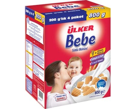 Ülker Bebe Bisküvisi Kutu 800 Gr