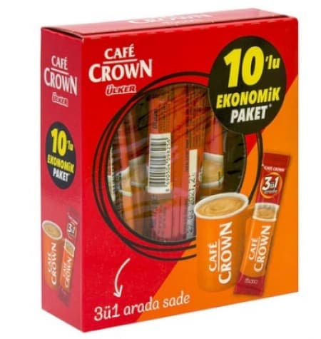 Ülker Cafe Crown 3ü1 Sade 175 Gr