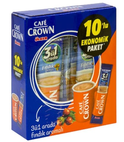Ülker Cafe Crown Fındıklı (3’ü 1 Arada) 18 Gr