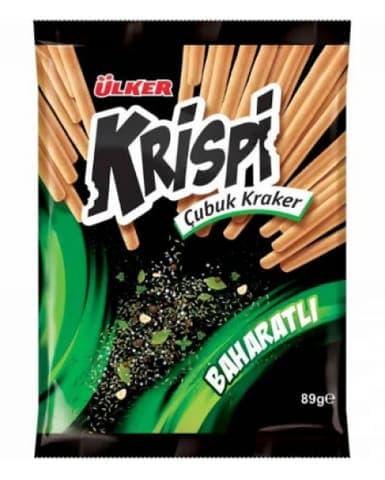 Ülker Krispi Çubuk Kraker Baharatlı 89 Gr