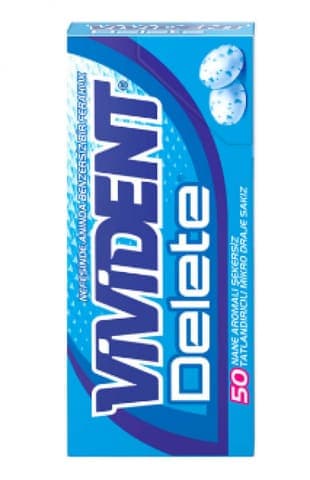 Vivident Delete Extra Nane Aromalı Sakız 13 gr