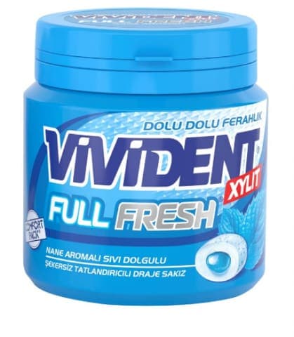 Vivident Full Fresh Naneli Sakız 90 gr