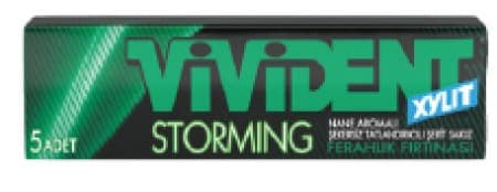 Vivident Storming 5P Stick Naneli Sakız 14 gr
