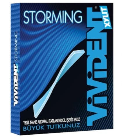 Vivident Storming Yeşil Naneli Sakız 33 gr