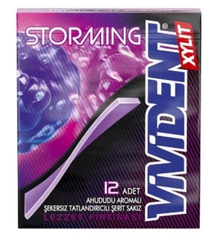 Vivident Storming Ahududu Aromalı Sakız 33 gr