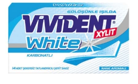 Vivident White Naneli Sakız 26 gr