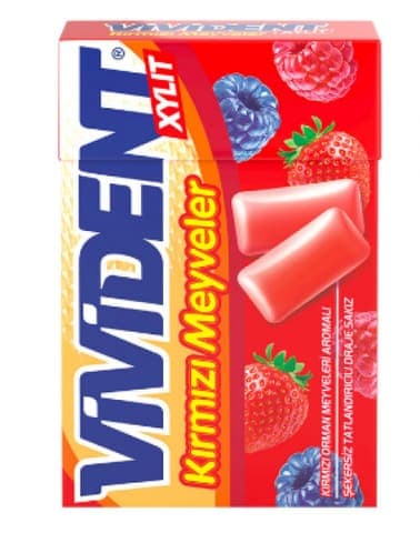 Vivident Xylıt Kırmızı Meyveler Sakız 22 gr