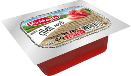 Yörükoğlu Piknik Ürünleri (Küçük Boy) Çilek Reçeli 20 gr