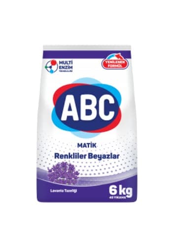 ABC Toz Deterjan Lavanta Tazeliği 6 kg
