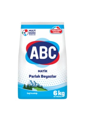ABC Toz Deterjan Dağ Ferahlığı 6 kg