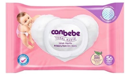 Canbebe Temel Bakım Islak Havlu 56 adet