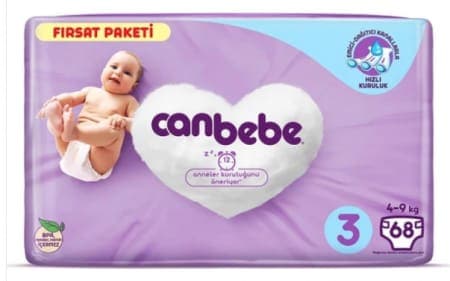Canbebe Fırsat Paket No 3 68 adet