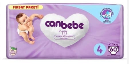Canbebe Fırsat Paketi No 4 60 adet
