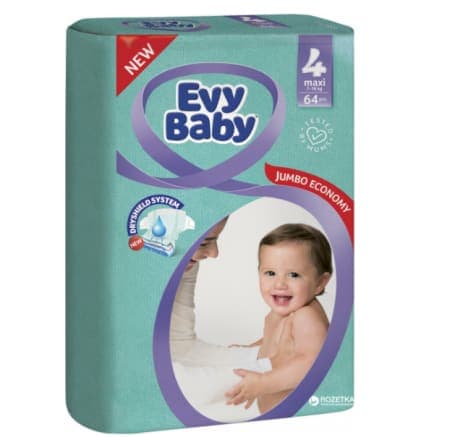 Evy Baby Jumbo Paket No 4 60 adet