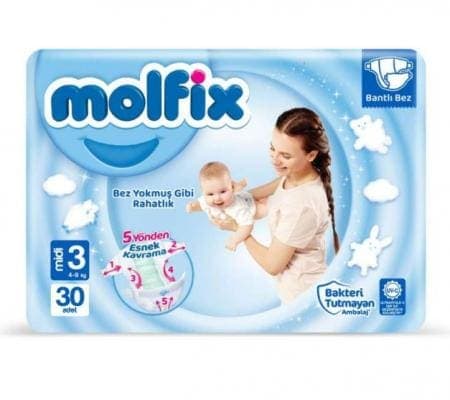Molfix Ekonomik Paket No 3 34 adet