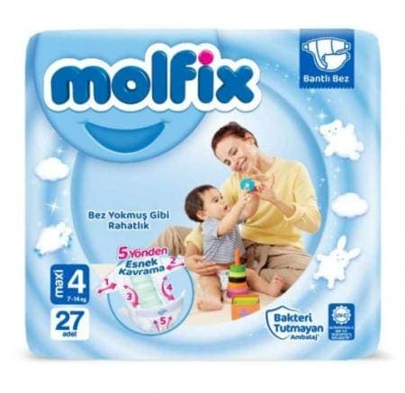 Molfix Ekonomik Paket No 4 30 adet