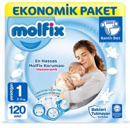 Molfix Ekonomik Paket No 1 50 adet