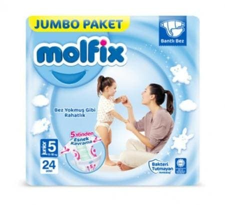 Molfix Ekonomik Paket No 5 24 adet