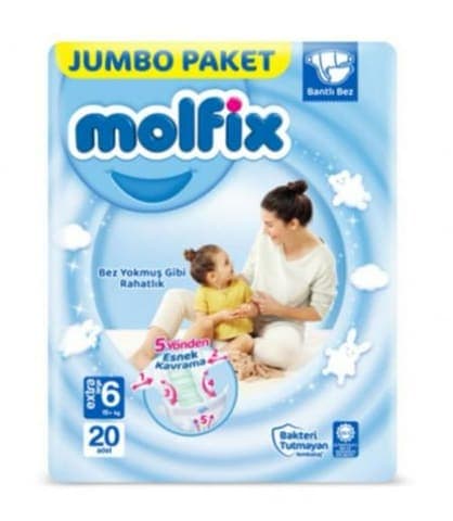 Molfix Ekonomik Paket No 6 20 adet