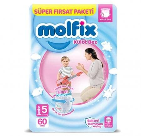 Molfix Külot Bez Süper Paketi No 5 60 adet
