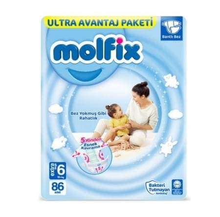 Molfix Ultra Fırsat Paketi No 6 86 adet