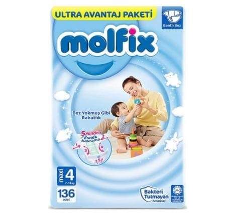 Molfix Ultra Avantaj Paketi No 4 136 adet
