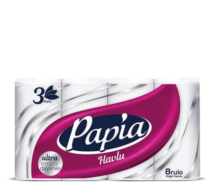 Papia Kağıt Havlu 8 adet
