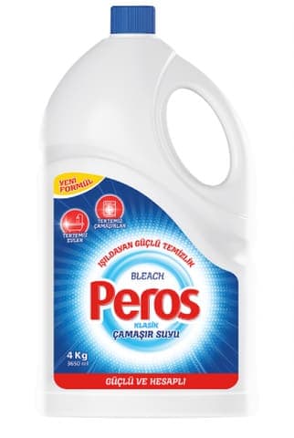 Peros Klasik Çamaşır Suyu 4 kg