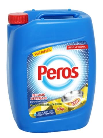 Peros Bulaşık Deterjanı Limon 4 kg