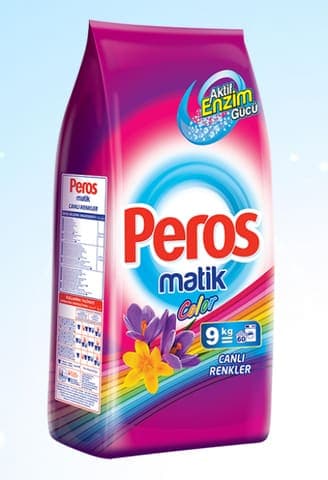 Peros Toz Deterjan Göz Alıcı Renkler 9 kg