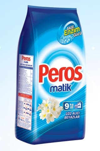 Peros Toz Deterjan Göz Alıcı Beyazlar 9 kg