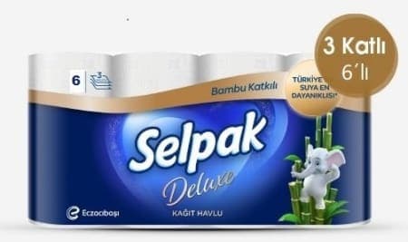 Selpak Bambu Katkılı Havlu 6 Adet