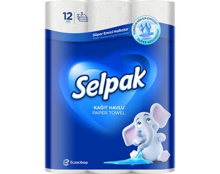 Selpak Havlu 12 adet