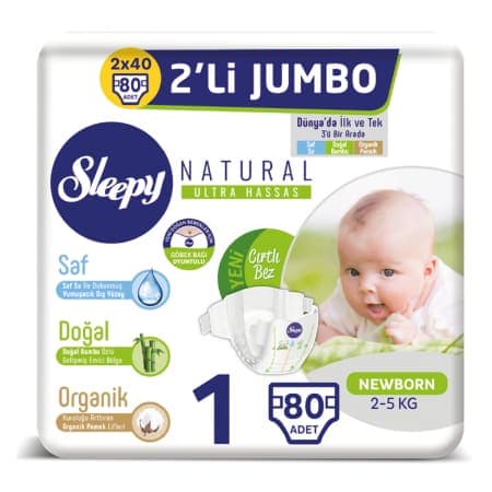 Sleepy Jumbo Paket No 1 80 adet