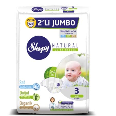 Sleepy JumboPaketi No 3 68 adet