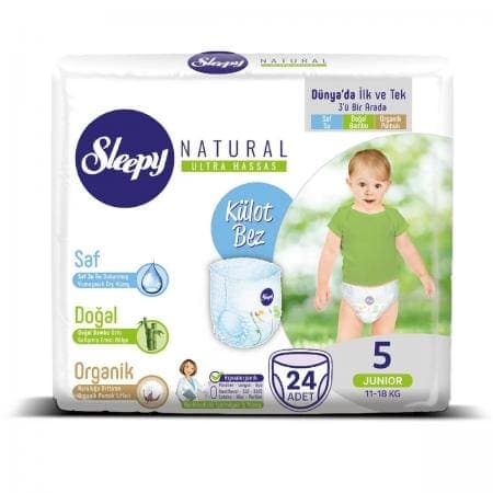 Sleepy Külot Bez Ekonomik Paket No 5 24 adet
