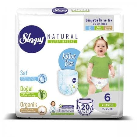 Sleepy Külot Bez Ekonomik Paket No 6 20 adet