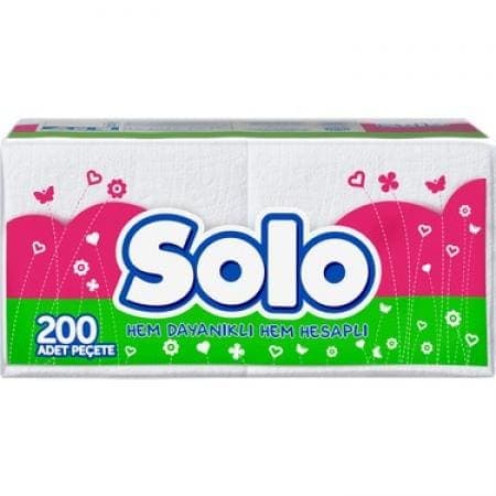 Solo Peçete 200 adet