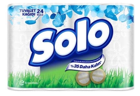 Solo Tuvalet Kağıdı %35 Daha Kalın 24 Adet